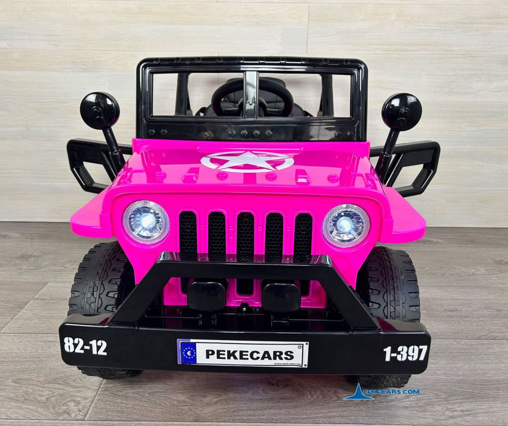 Jeep Mountain King 12V 2.4G Rosa