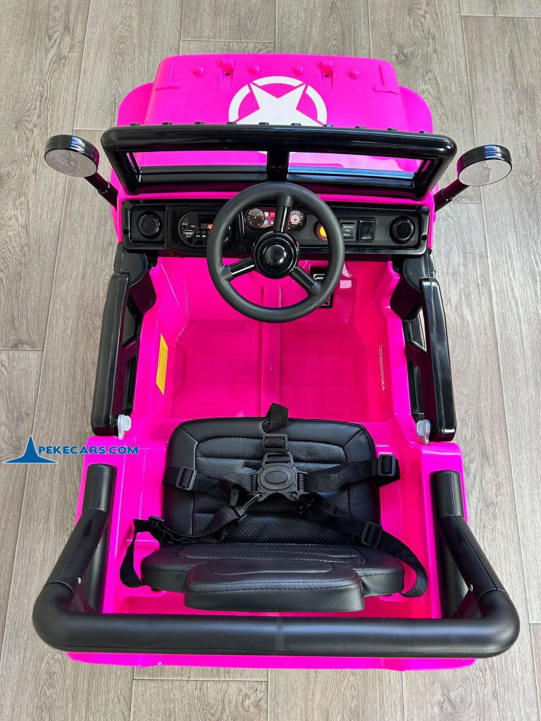 Jeep Mountain King 12V 2.4G Rosa