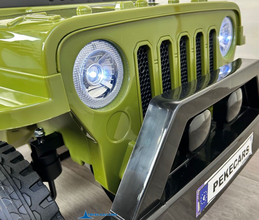 Jeep Star 4x4 12V 2.4G Verde