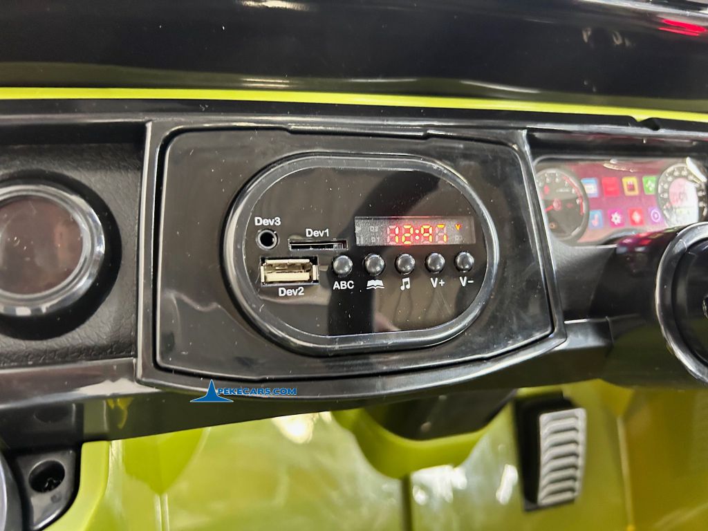 Jeep Star 4x4 12V 2.4G Verde