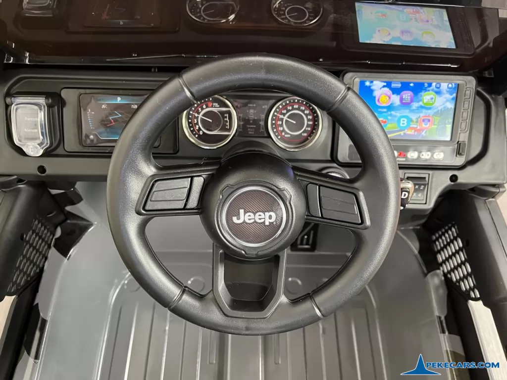 coche a bateria para niños Jeep wrangler Rubicon 12V Verde Camuflaje