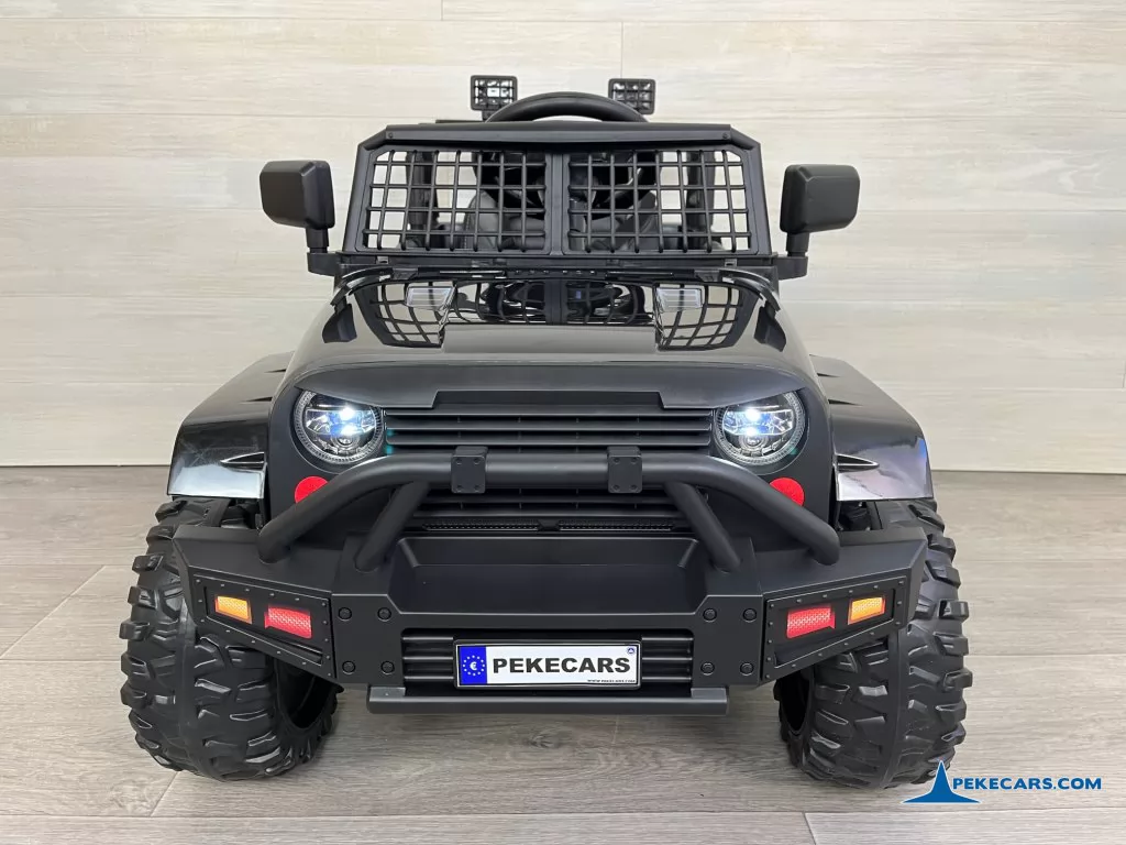coche electrico bebe Jeep Mountain King 12V 2.4G Negro