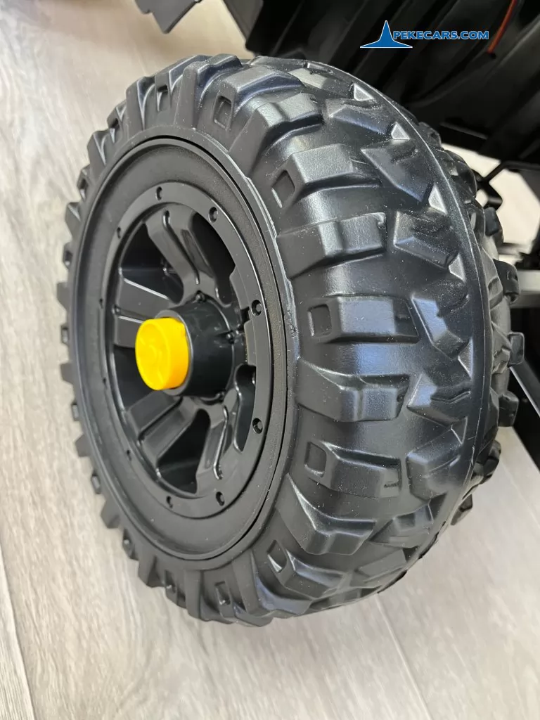 coche niños Jeep Mountain King 12V 2.4G Negro