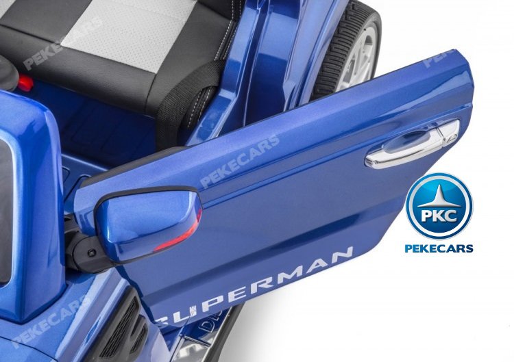 Coche electrico infantil Jeep Happer MP4 Azul Metalizado
