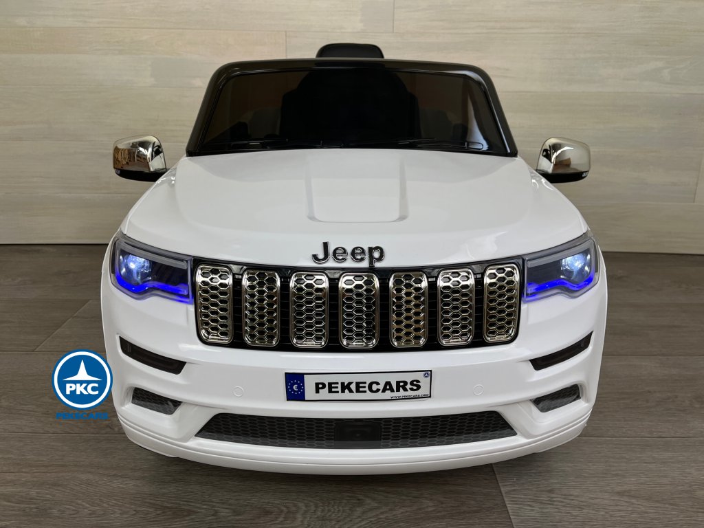 JEEP para niños Grand Cherokee 12V blanco frontal