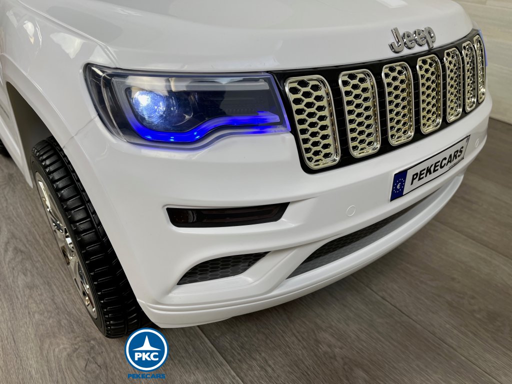 JEEP para niños Grand Cherokee 12V blanco luces led