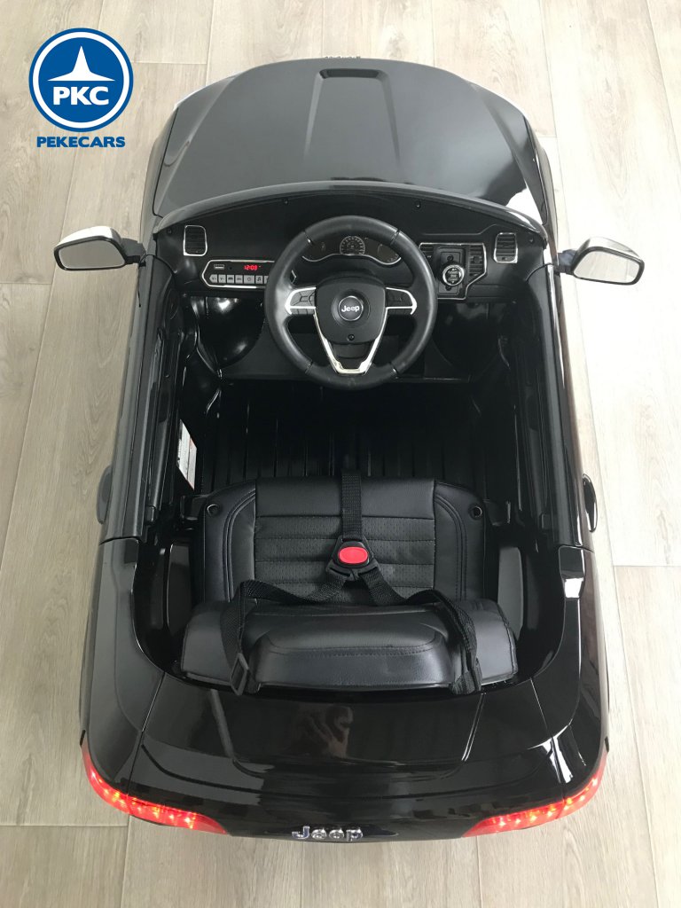 JEEP para niños Grand Cherokee 12V negro vista aérea