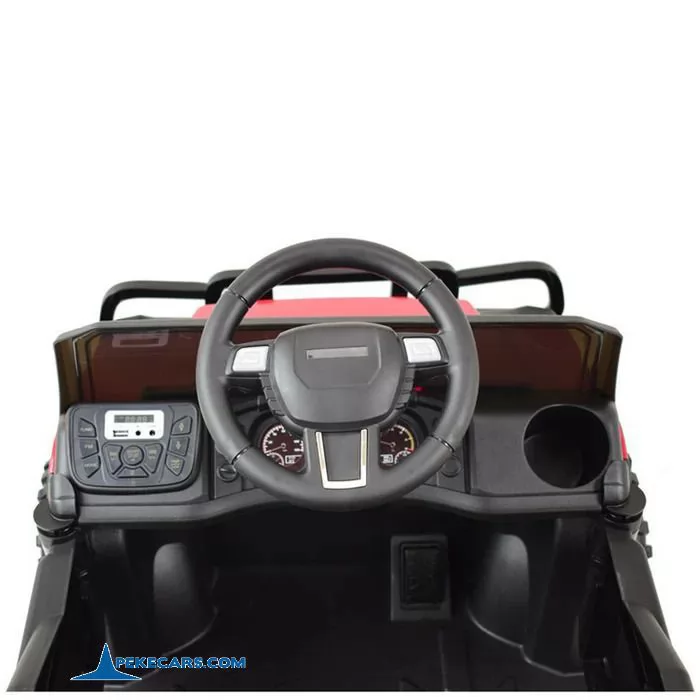 Camioneta Pickup Todoterreno 12V Roja