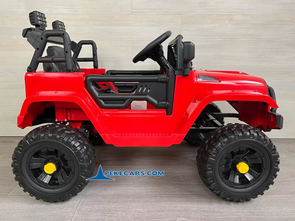 Jeep Mountain King 12V 2.4G Rojo
