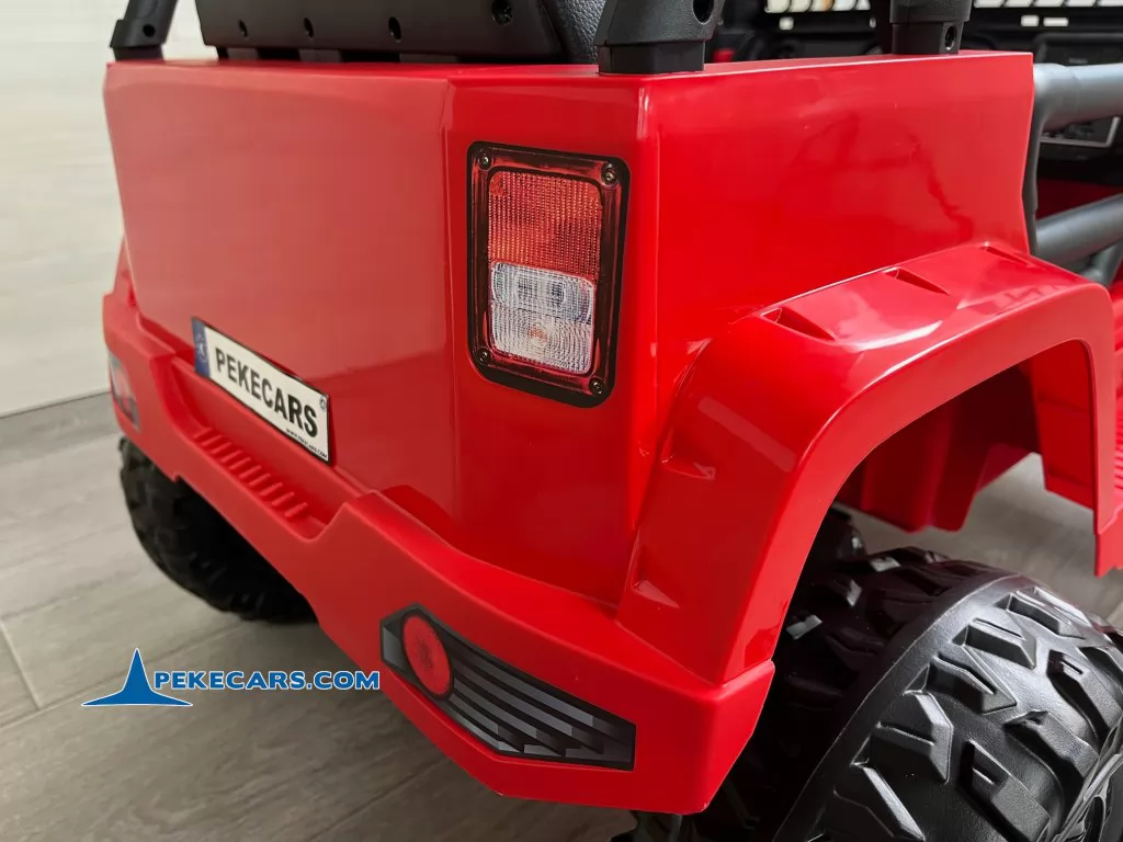 Jeep Mountain King 12V 2.4G Rojo