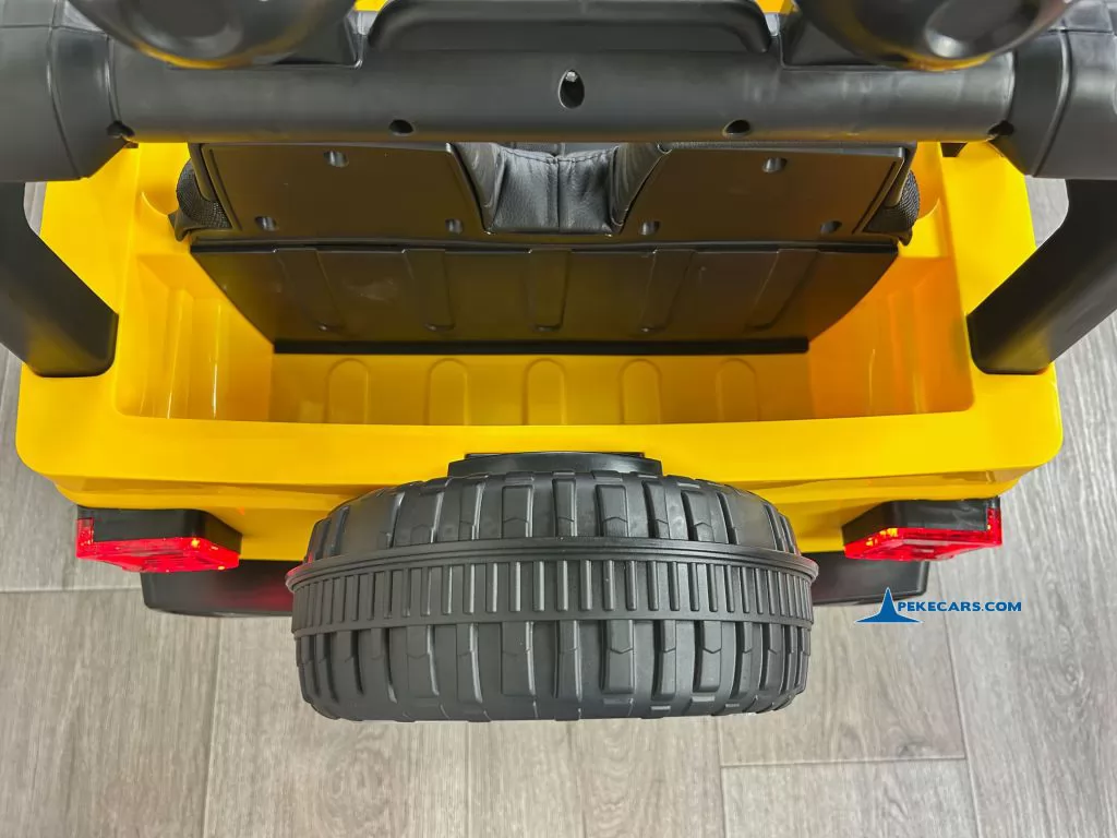 Jeep Wrangler Rubicon Style 12V 2.4G Amarillo