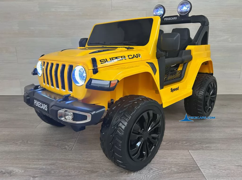 Jeep Wrangler Rubicon Style 12V 2.4G Amarillo