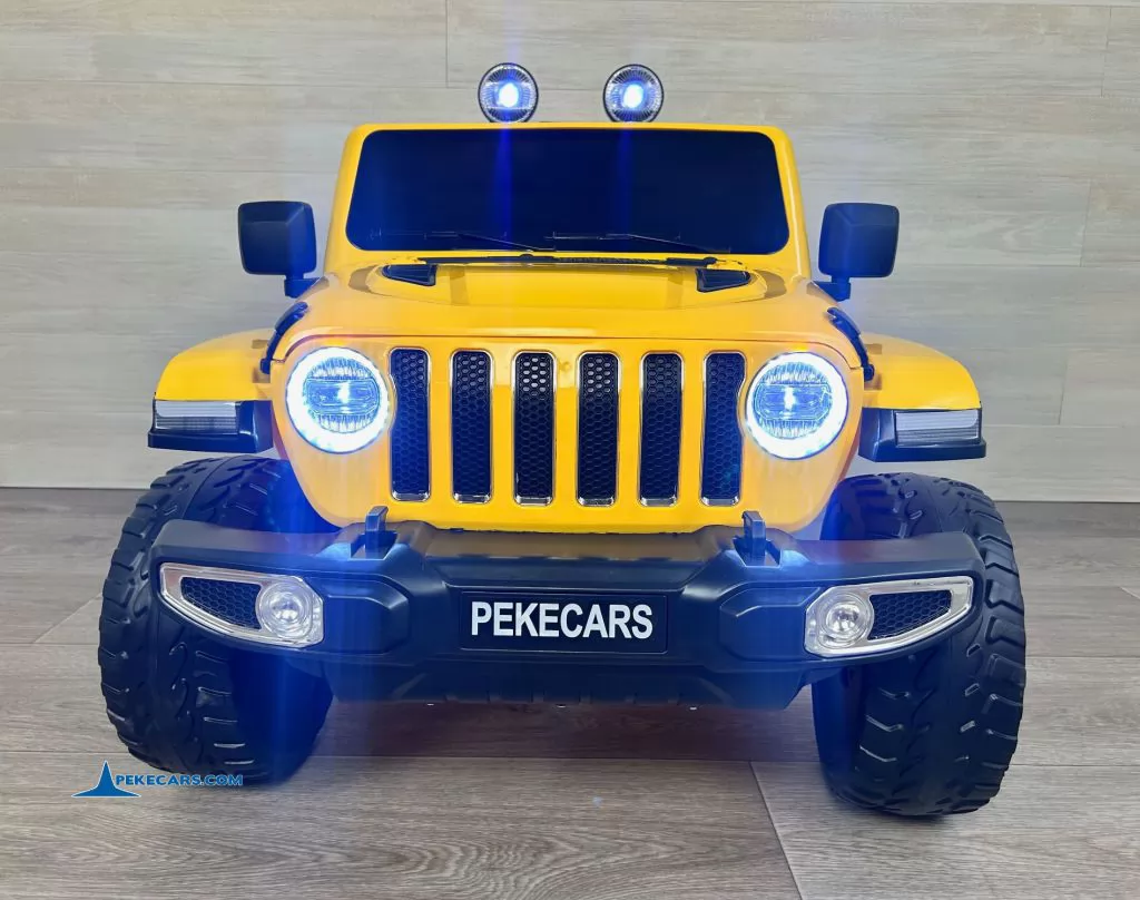 Jeep Wrangler Rubicon Style 12V 2.4G Amarillo