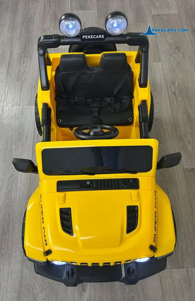 Jeep Wrangler Rubicon Style 12V 2.4G Amarillo