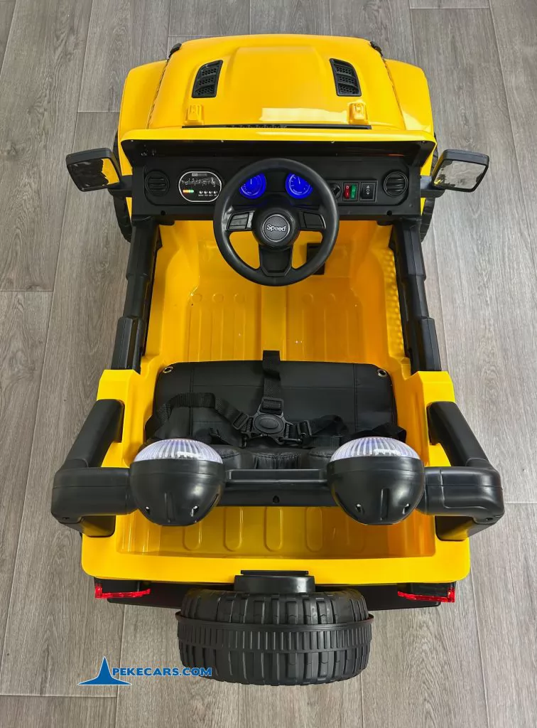 Jeep Wrangler Rubicon Style 12V 2.4G Amarillo