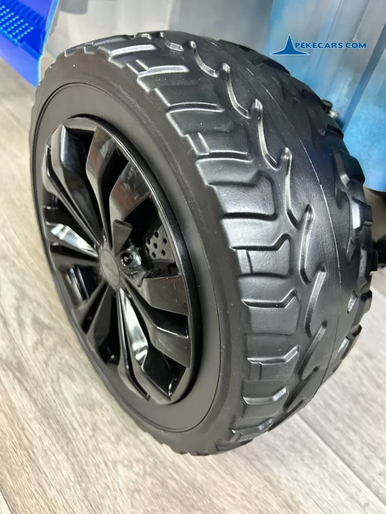 Jeep Wrangler Rubicon Style 12V 2.4G Azul Metalizado