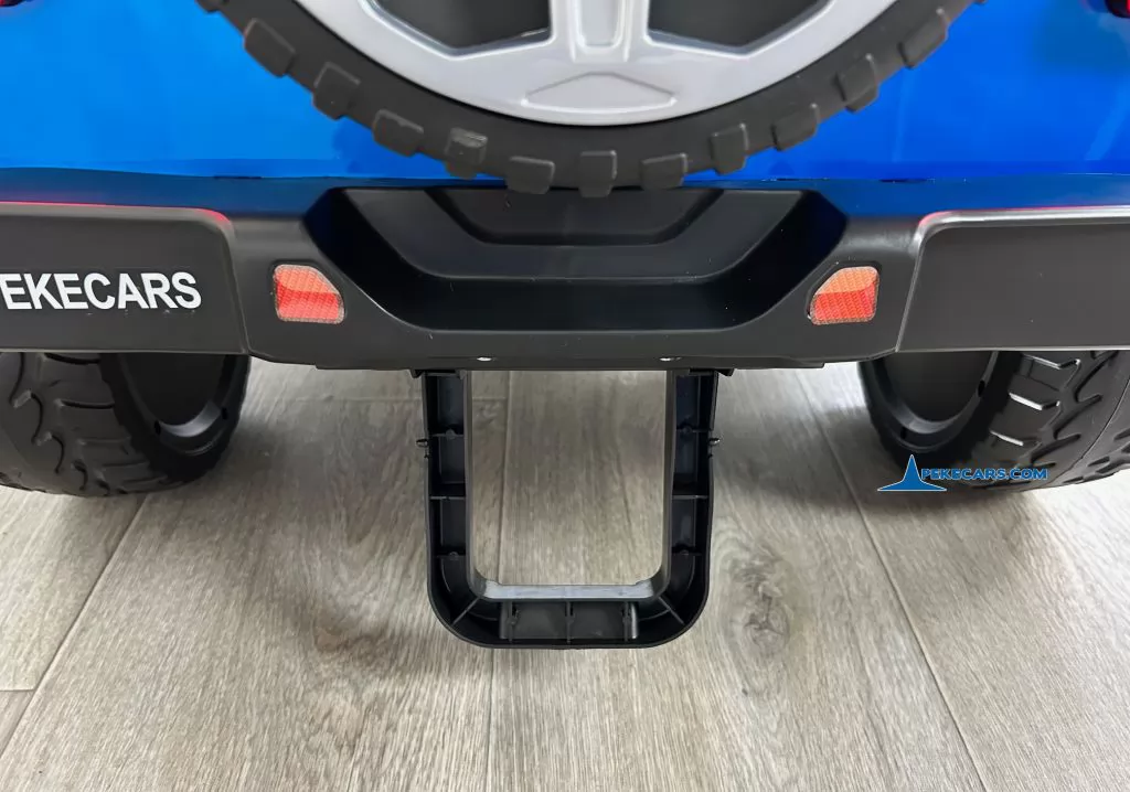 Jeep Wrangler Rubicon Style 12V 2.4G Azul Metalizado