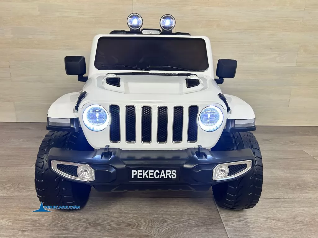 Jeep Wrangler Rubicon Style 12V 2.4G Blanco