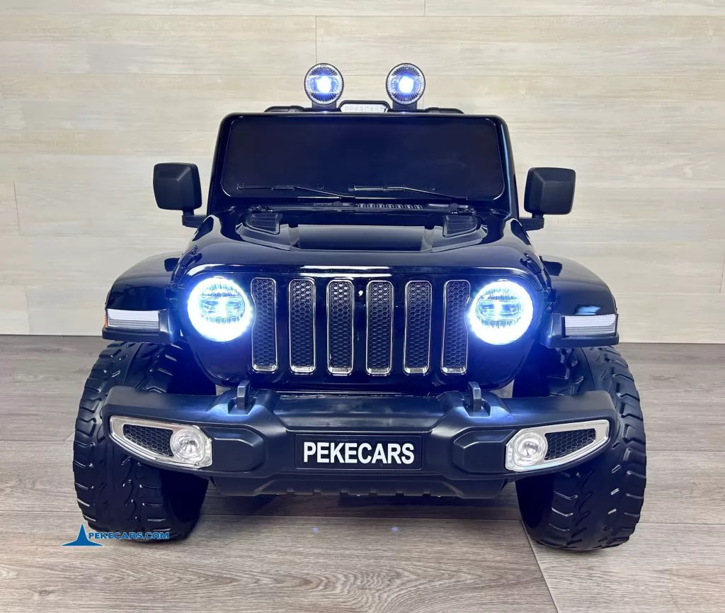Jeep Wrangler Rubicon Style 12V 2.4G Negro Metalizado