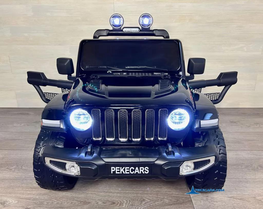 Jeep Wrangler Rubicon Style 12V 2.4G Negro Metalizado