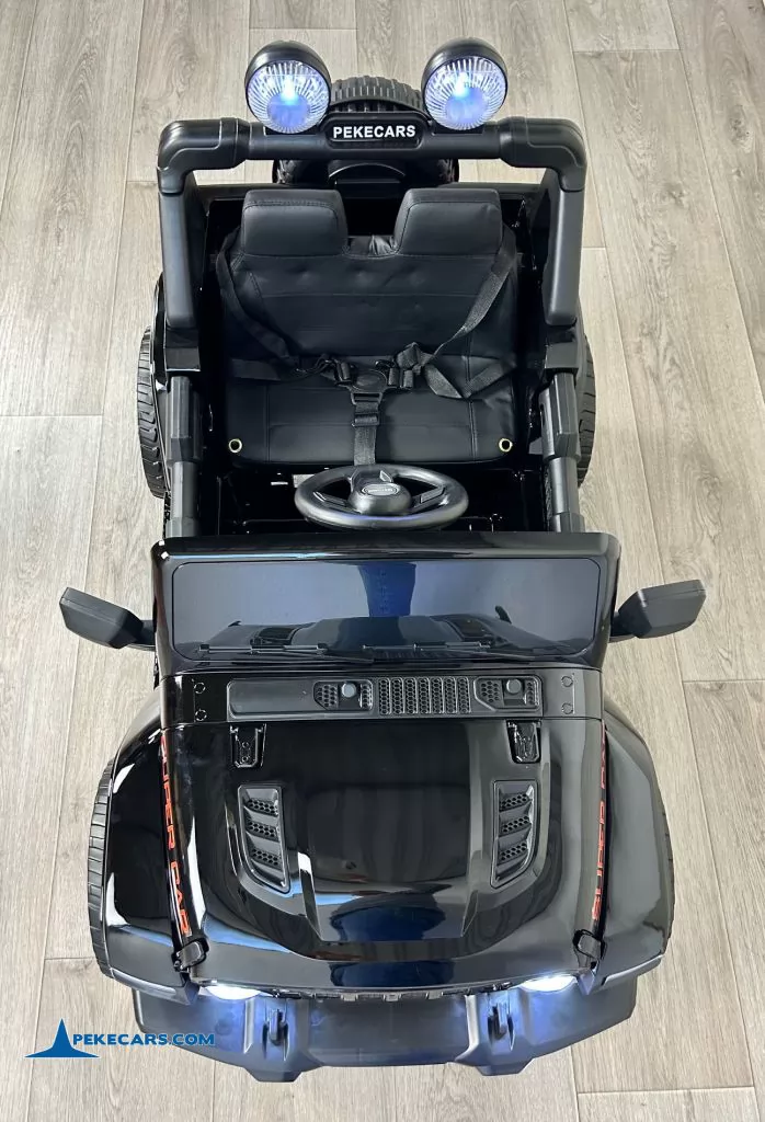 Jeep Wrangler Rubicon Style 12V 2.4G Negro Metalizado