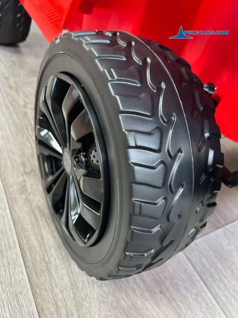 Jeep Wrangler Rubicon Style 12V 2.4G Rojo