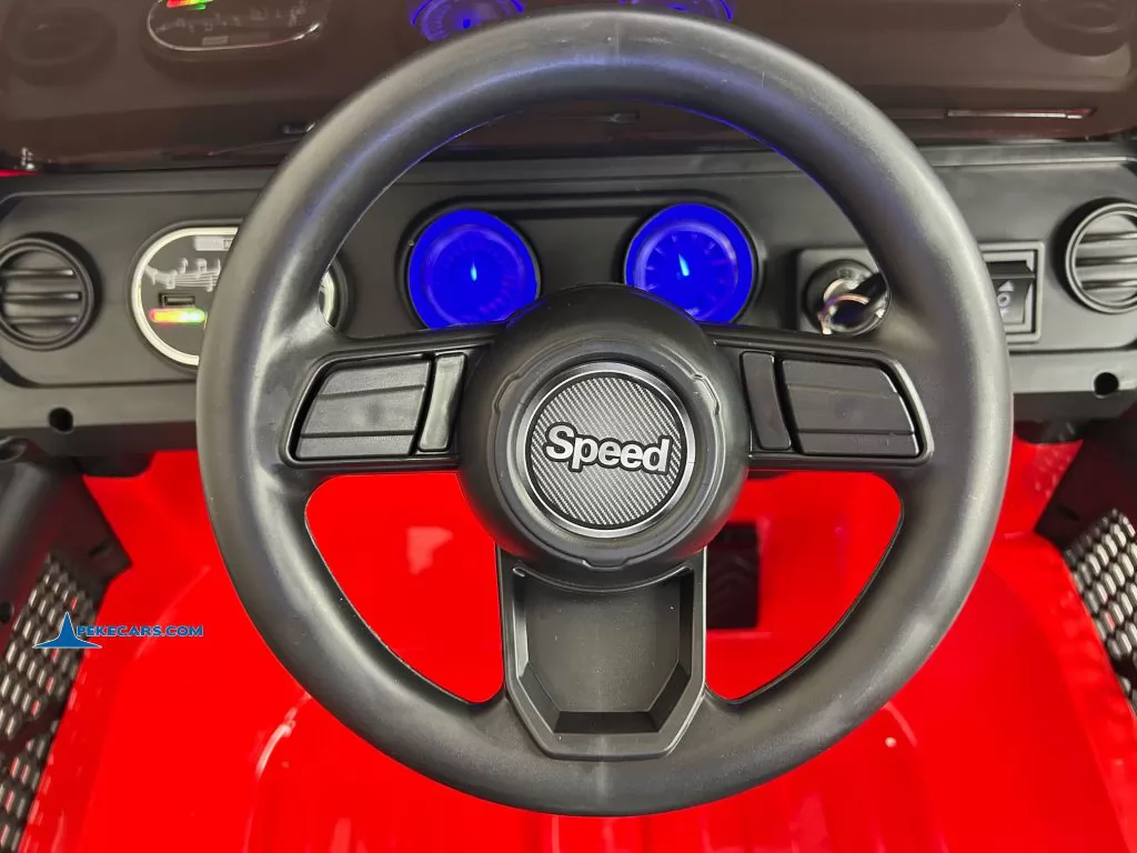 Jeep Wrangler Rubicon Style 12V 2.4G Rojo