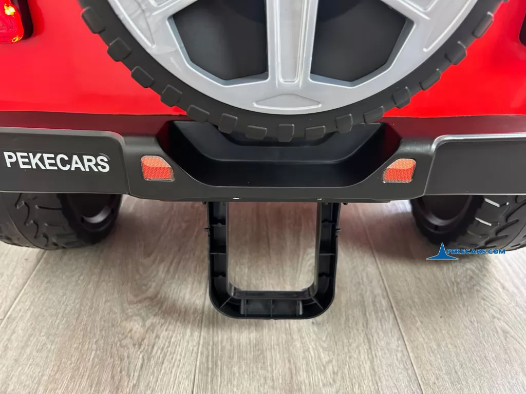 Jeep Wrangler Rubicon Style 12V 2.4G Rojo