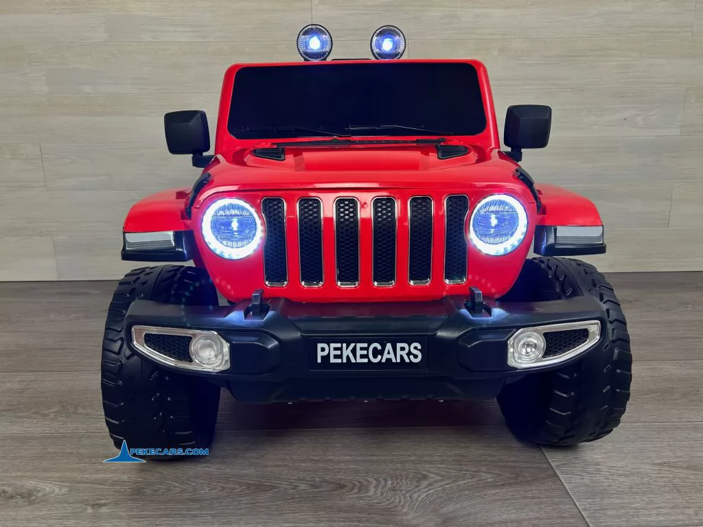Jeep Wrangler Rubicon Style 12V 2.4G Rojo