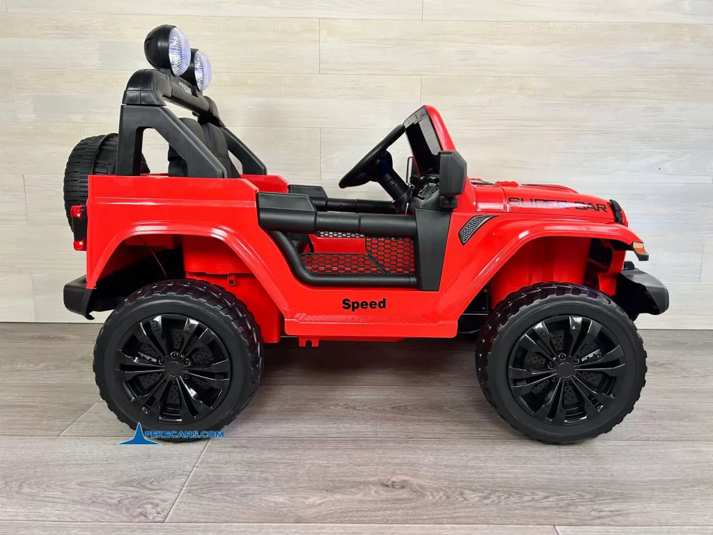 Jeep Wrangler Rubicon Style 12V 2.4G Rojo