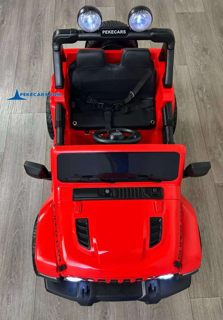 Jeep Wrangler Rubicon Style 12V 2.4G Rojo