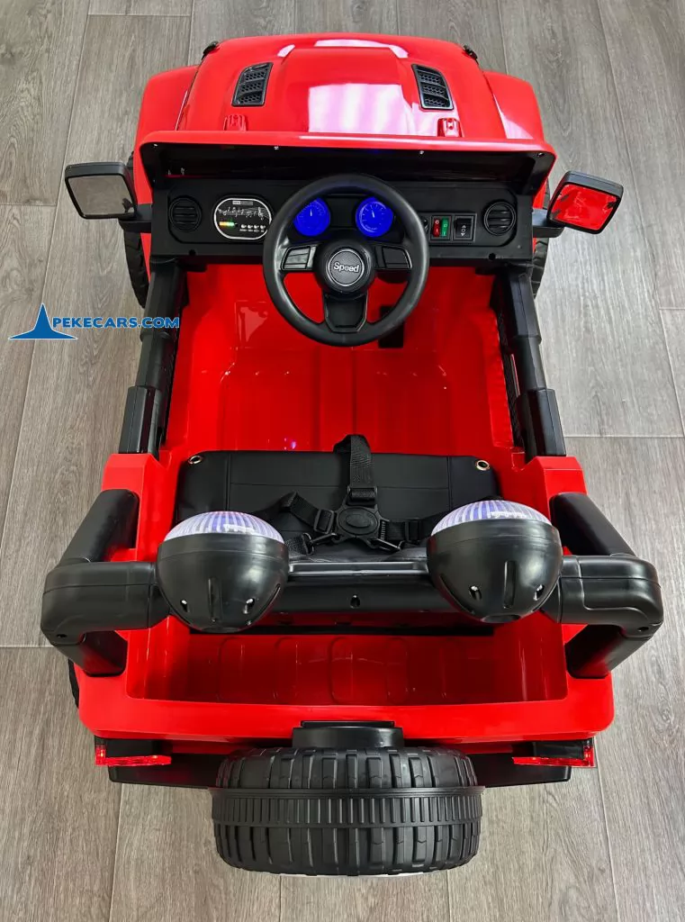 Jeep Wrangler Rubicon Style 12V 2.4G Rojo