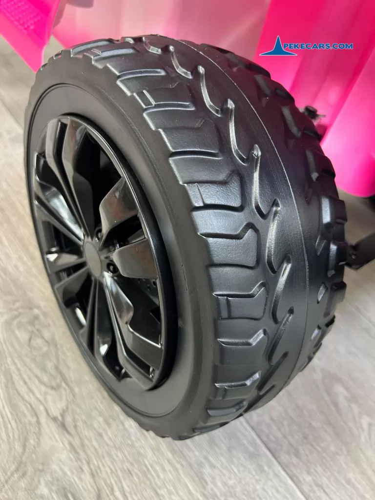 Jeep Wrangler Rubicon Style 12V 2.4G Rosa Metalizado