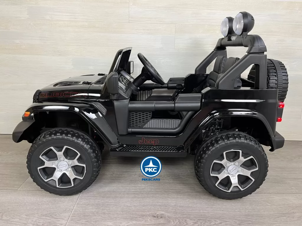 Jeep wrangler Rubicon MP4 12V Negro Metalizado