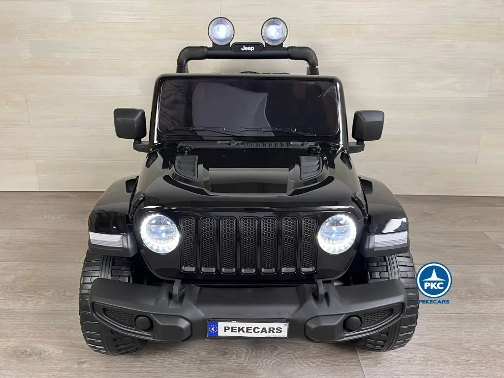 Jeep wrangler Rubicon MP4 12V Negro Metalizado