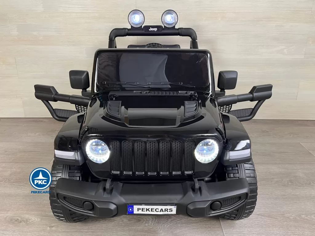 Jeep wrangler Rubicon MP4 12V Negro Metalizado