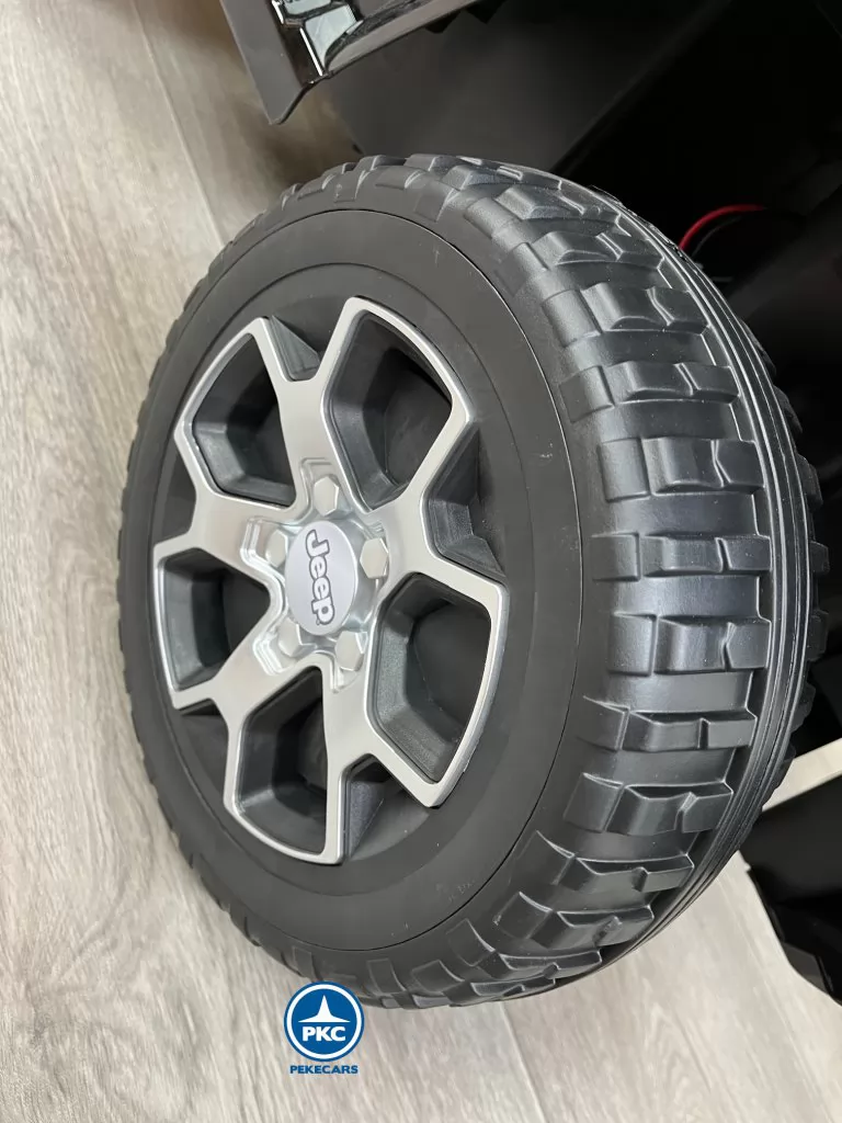 Jeep wrangler Rubicon MP4 12V Negro Metalizado