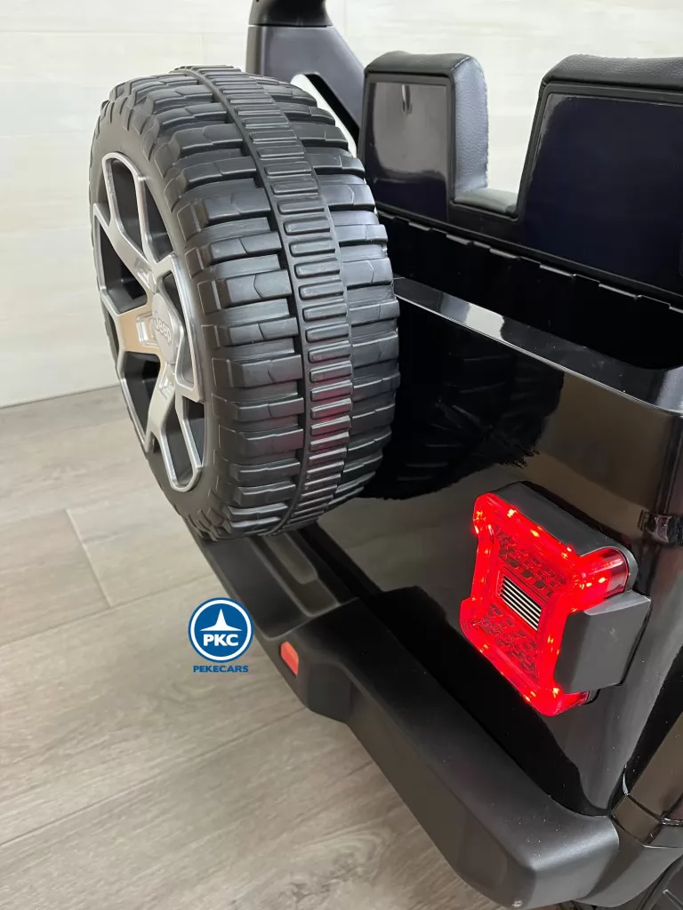 Jeep wrangler Rubicon MP4 12V Negro Metalizado