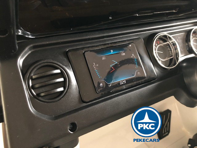 Jeep wrangler Rubicon 12V Negro salpicadero