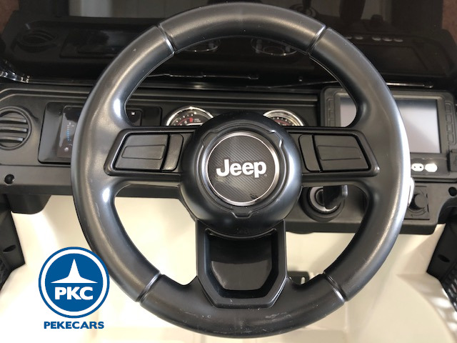 Jeep wrangler Rubicon 12V Negro volante