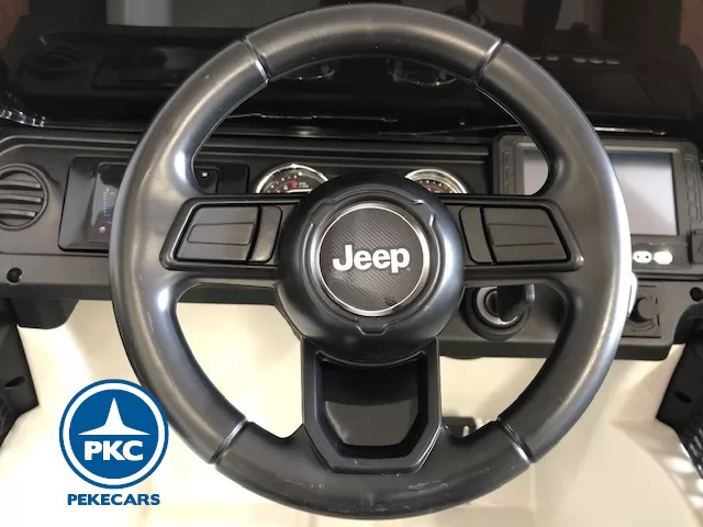 Jeep wrangler Rubicon 12V Negro volante