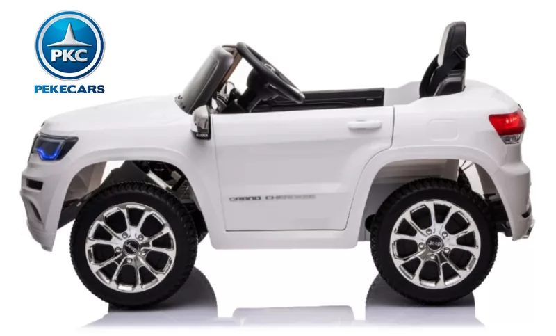 JEEP Grand Cherokee 12V blanco lateral