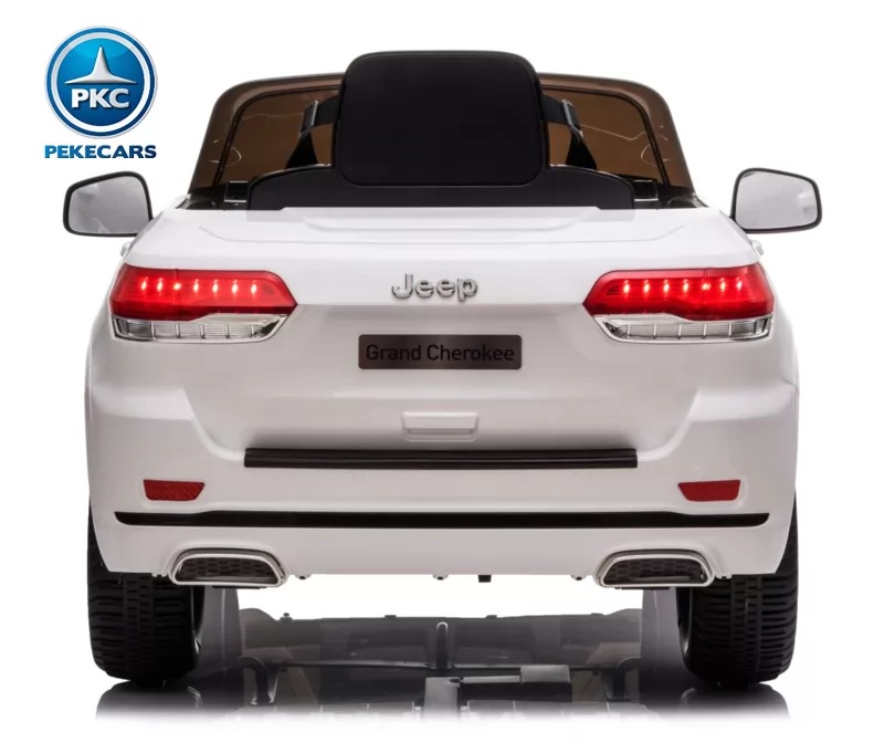 JEEP Grand Cherokee 12V blanco trasera