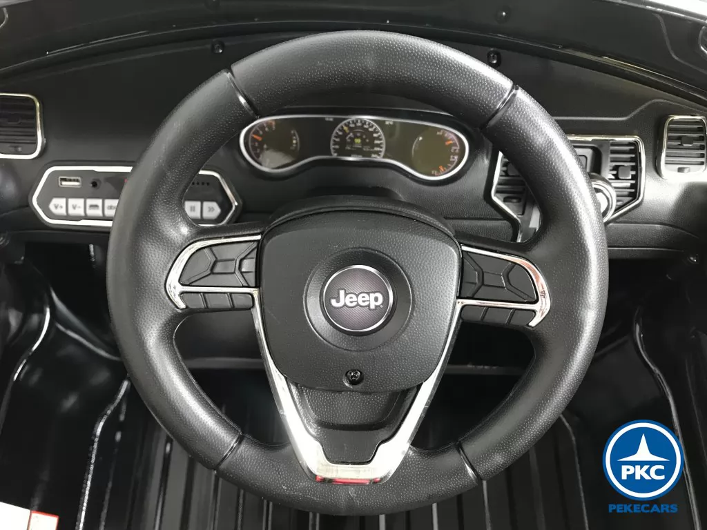 JEEP Grand Cherokee 12V negro vista volante
