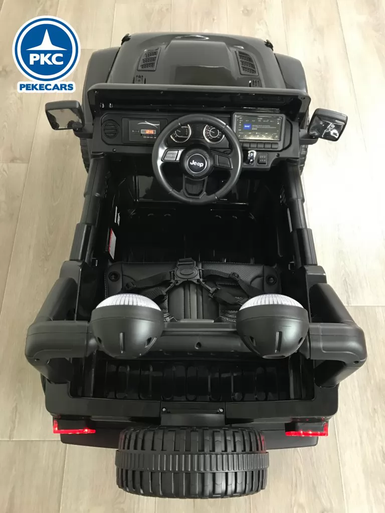 Jeep wrangler Rubicon 12V Negro vista picada