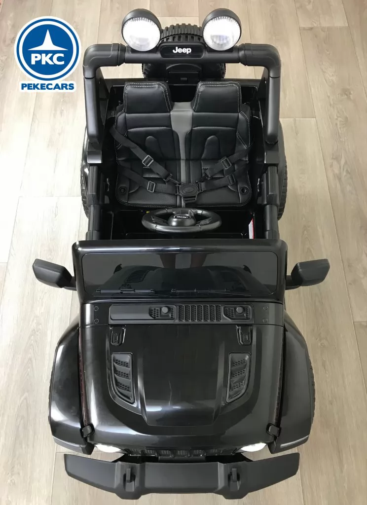 Jeep wrangler Rubicon 12V Negro vista picada 2
