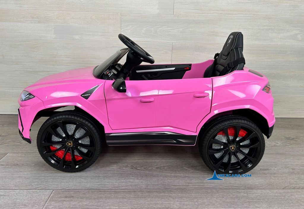 Lamborghini Urus rosa 12v coche electrico ninos
