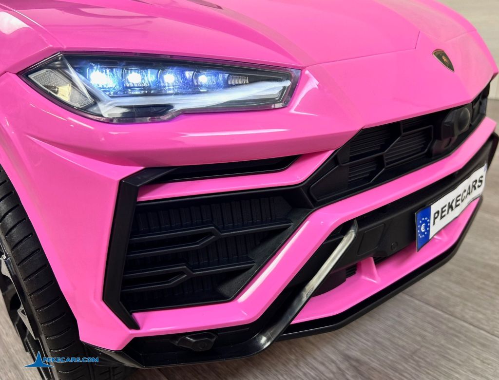 Lamborghini Urus rosa 12v coche electrico ninos