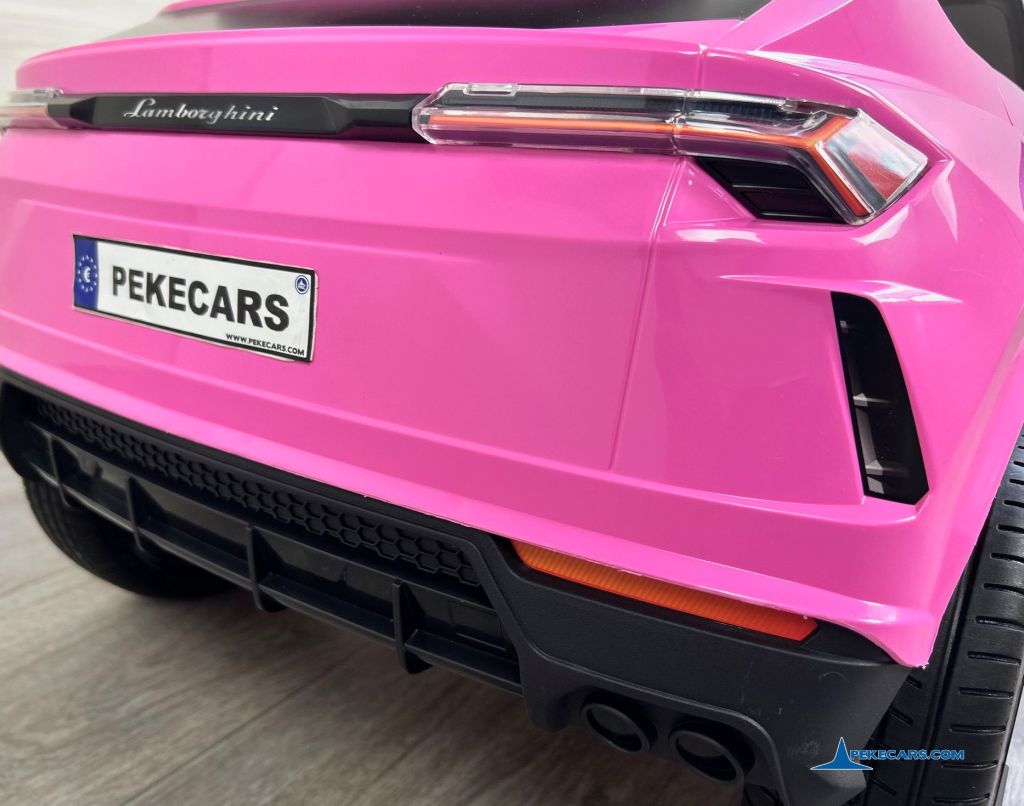 Lamborghini Urus rosa 12v coche electrico ninos