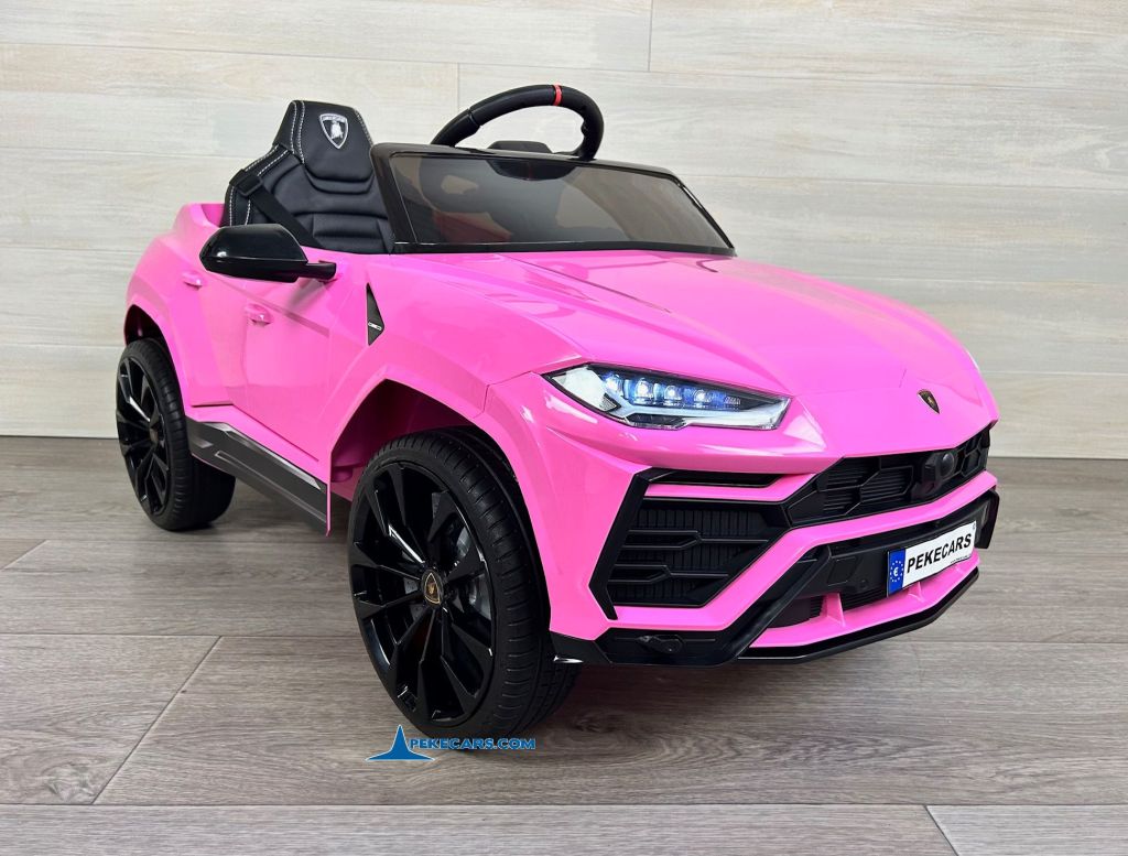 Lamborghini Urus rosa 12v coche electrico ninos